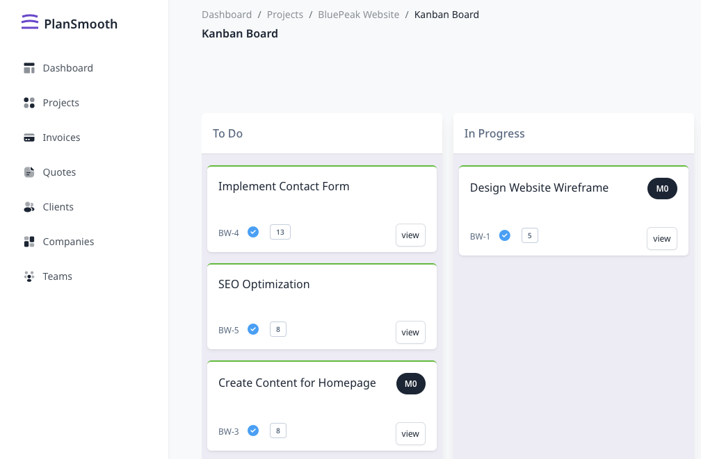 Platform Dashboard